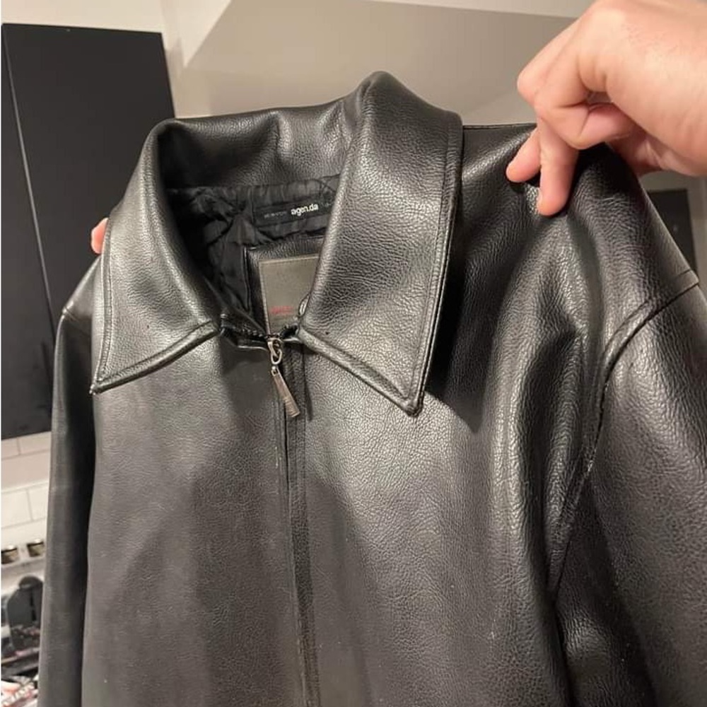 Real leather jacket